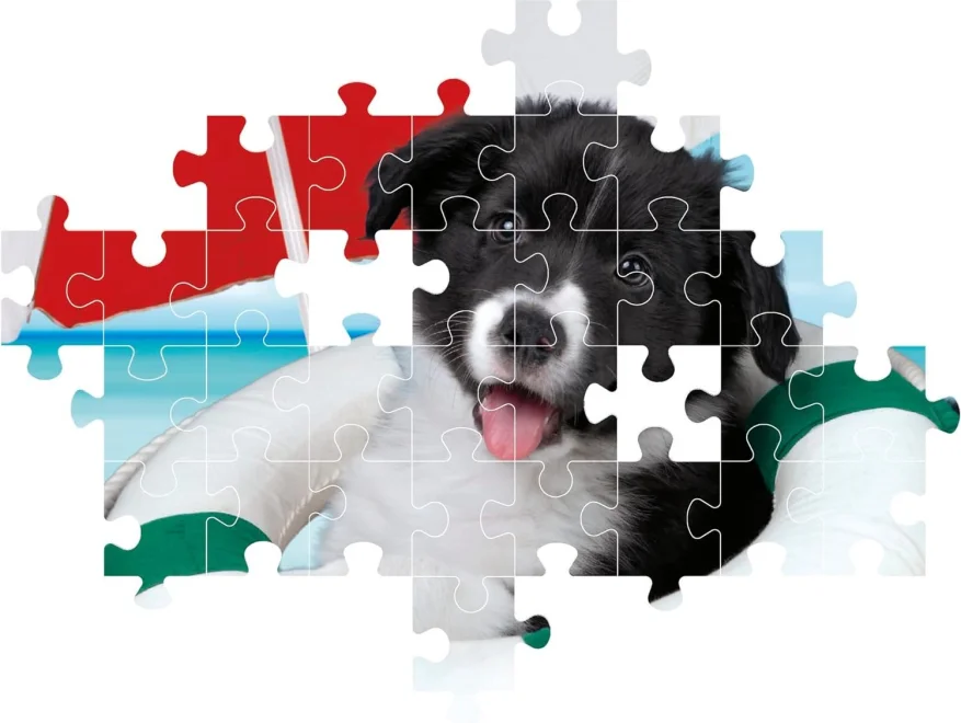 CLEMENTONI Puzzle Slunná pláž 104 dílků