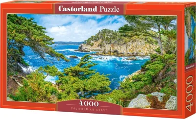 Puzzle Kaliforské pobřeží 4000 dílků