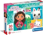 CLEMENTONI Puzzle Gábinin kouzelný domek 30 dílků