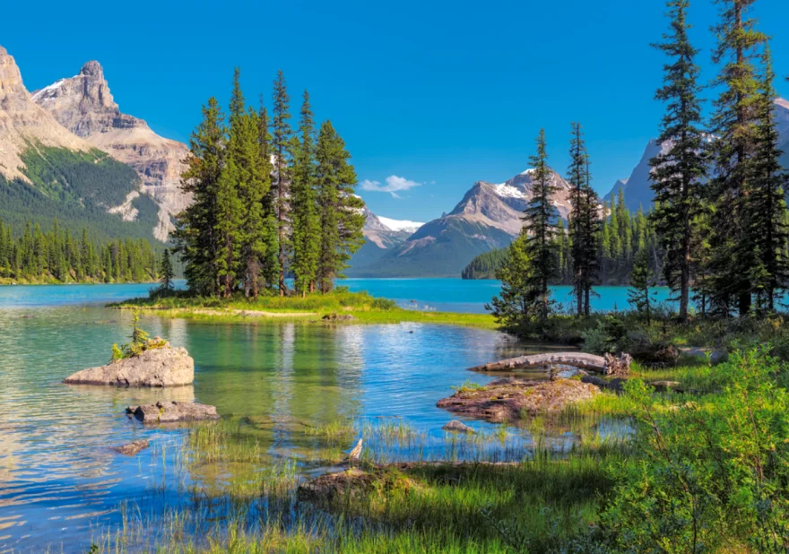 CASTORLAND Puzzle Jezero Maligne, Kanada 500 dílků