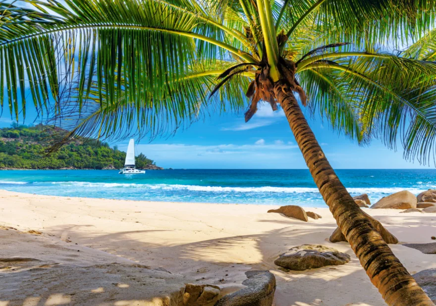 CASTORLAND Puzzle Dovolená na Seychelách 500 dílků