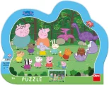 DINO Puzzle Prasátko Pepina 25 dílků