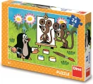 DINO Puzzle Krtek malířem 24 dílků