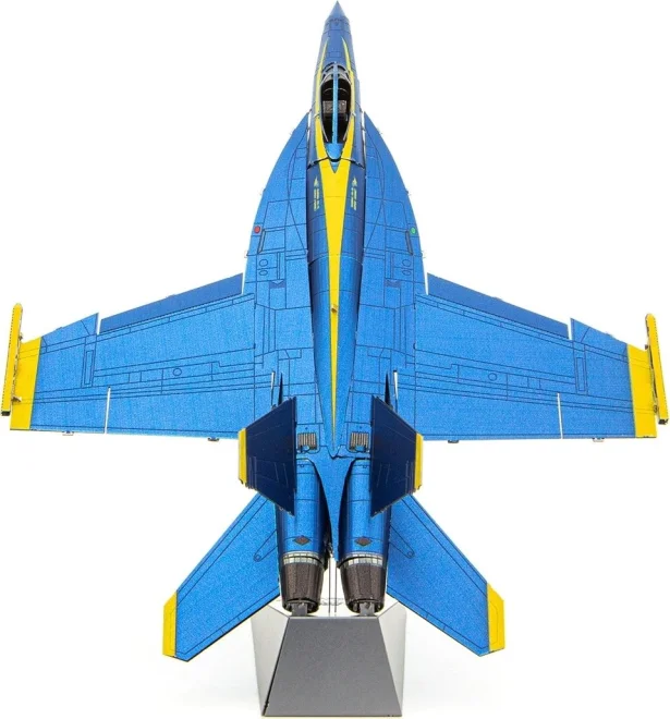 METAL EARTH 3D puzzle F/A-18 Super Hornet - Blue Angels (ICONX)