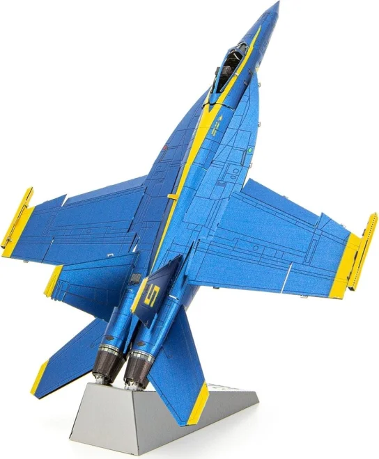 METAL EARTH 3D puzzle F/A-18 Super Hornet - Blue Angels (ICONX)