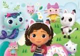 CLEMENTONI Puzzle Gábinin kouzelný domek 2x60 dílků