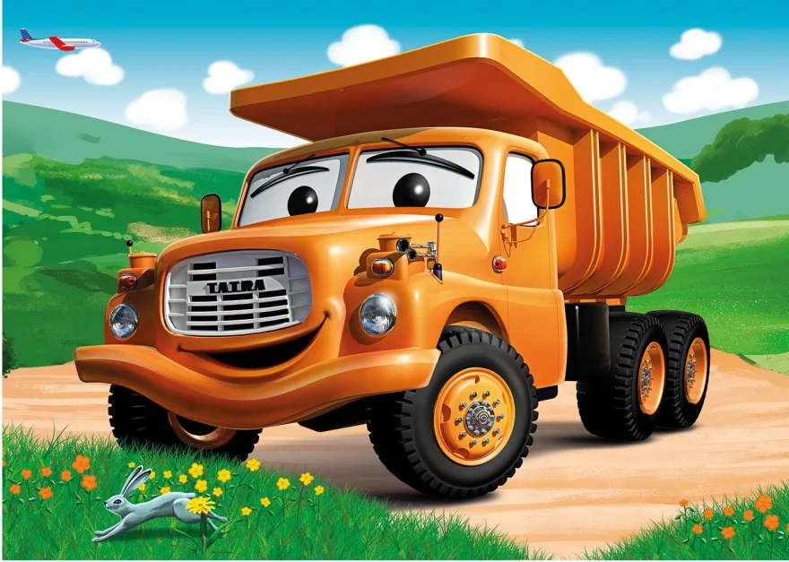 DINO Puzzle Tatra na louce MAXI 24 dílků