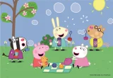DINO Puzzle Prasátko Peppa a kamarádi 2x48 dílků