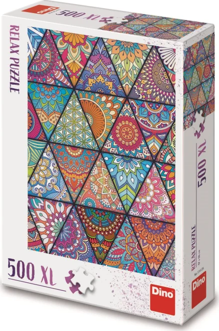 DINO Relax puzzle Dlaždice XL 500 dílků