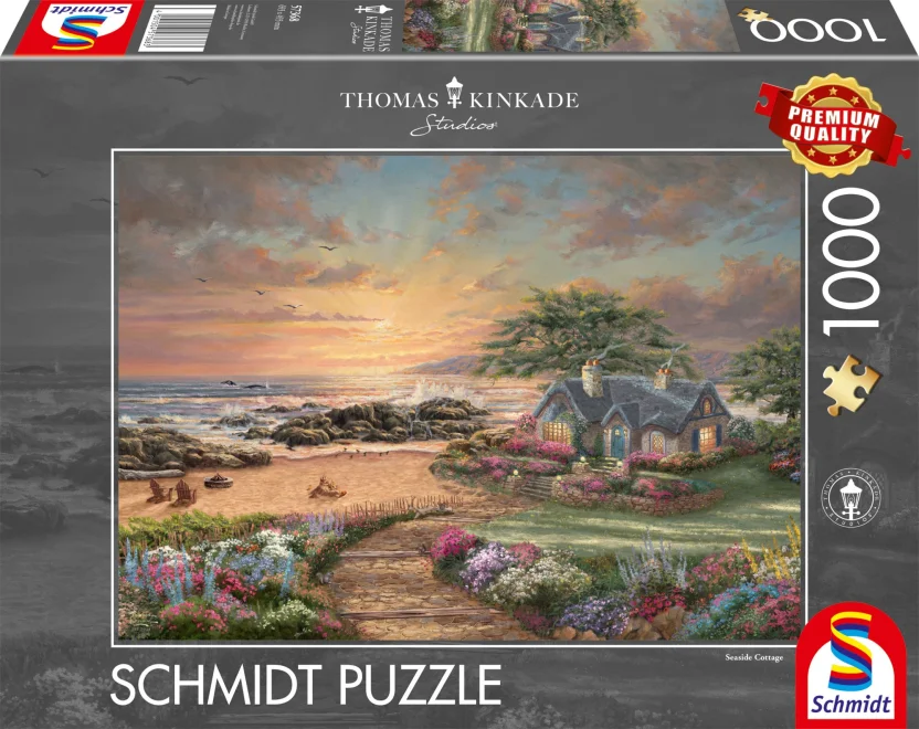 SCHMIDT Puzzle Chaloupka na pobřeží 1000 dílků
