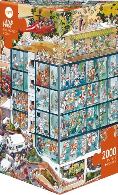HEYE Puzzle Pohotovost 2000 dílků