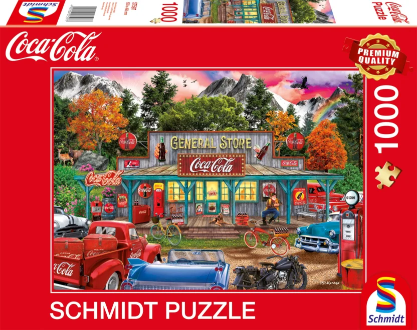 SCHMIDT Puzzle Obchůdek s Coca Colou 1000 dílků