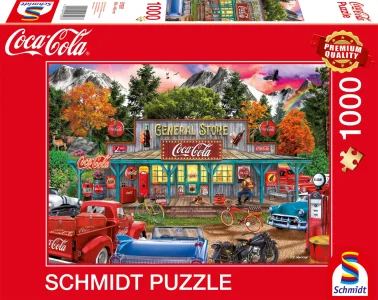 Puzzle Obchůdek s Coca Colou 1000 dílků