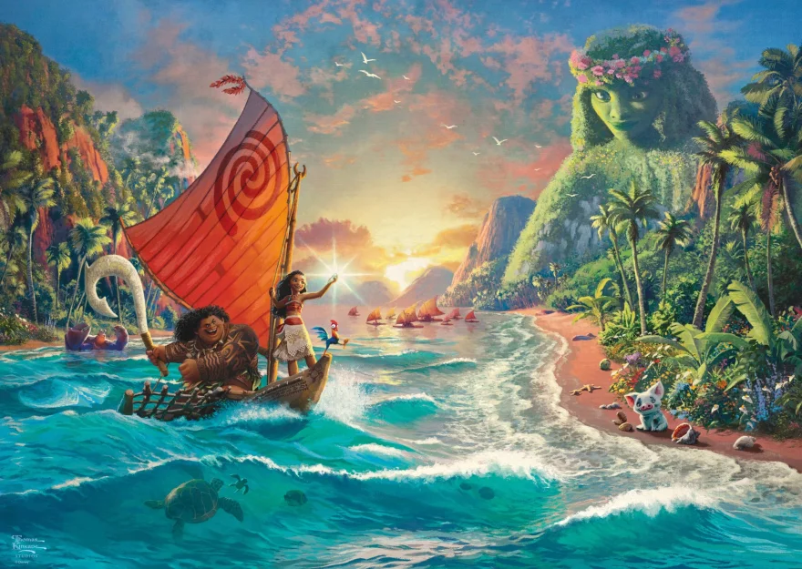 SCHMIDT Puzzle Vaiana 1000 dílků