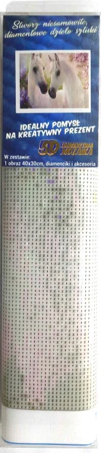 NORIMPEX Diamantové malování Zamilovaní koně 40x30cm