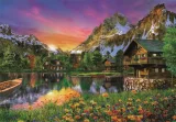 CLEMENTONI Puzzle Jezero v Alpách 6000 dílků