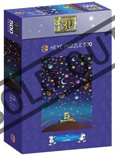HEYE Puzzle Hvězdy 3D 500 dílků