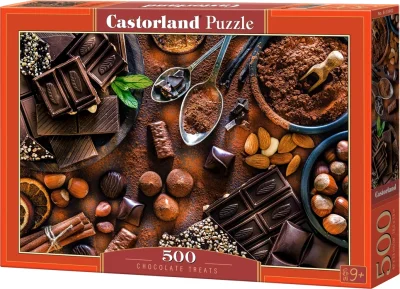 Puzzle Čokoládové dobroty 500 dílků