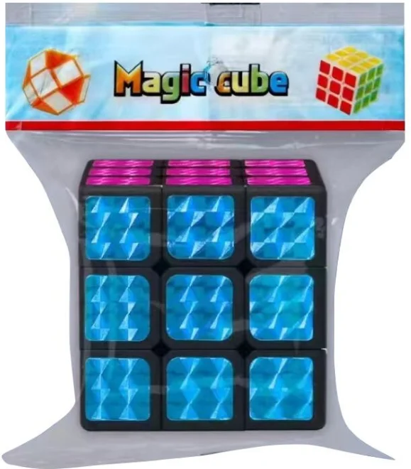 Hlavolam Magic Cube Magická kostka 3x3 - holografická
