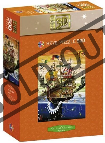 HEYE Puzzle Ahoj ! 3D 500 dílků