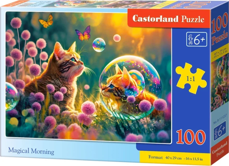 CASTORLAND Puzzle Kouzelné ráno 100 dílků
