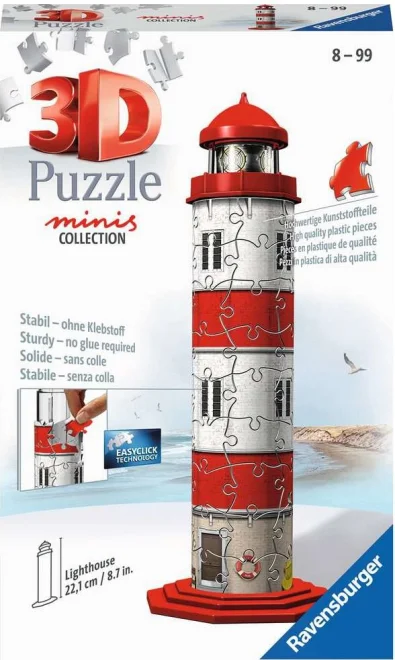 RAVENSBURGER 3D puzzle Mini Maják 54 dílků