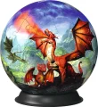 RAVENSBURGER 3D Puzzleball Mystický drak 73 dílků