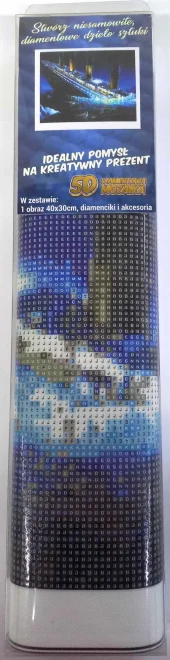 NORIMPEX Diamantové malování Titanic 40x30cm