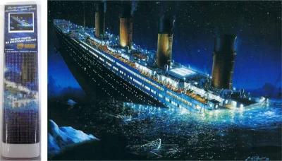 Diamantové malování Titanic 40x30cm