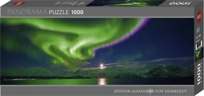 Panoramatické puzzle Polární záře 1000 dílků