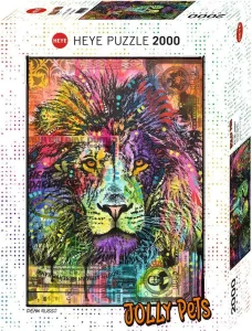 Puzzle Jolly Pets: Lví srdce 2000 dílků