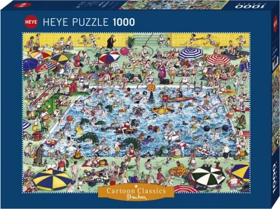 Puzzle Cartoon Classics: Zchlaďte se 1000 dílků