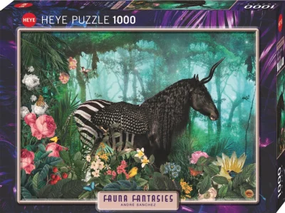Puzzle Fauna Fantasies: Equpidae 1000 dílků