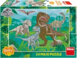 DINO Puzzle Jurský svět MAXI 24 dílků