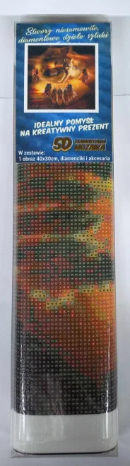 NORIMPEX Diamantové malování Lapač snů s vlky 40x30cm