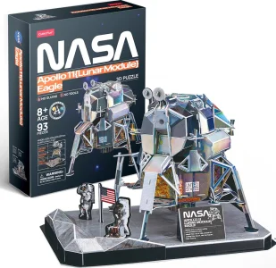 3D puzzle NASA: Apollo 11, Lunární modul Eagle 93 dílků