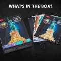 CUBICFUN Svítící 3D puzzle Noční edice: Socha Svobody 79 dílků