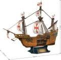 CubicFun 3D puzzle Loď Santa Maria 204 dílků