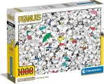 CLEMENTONI Puzzle Impossible Peanuts 1000 dílků