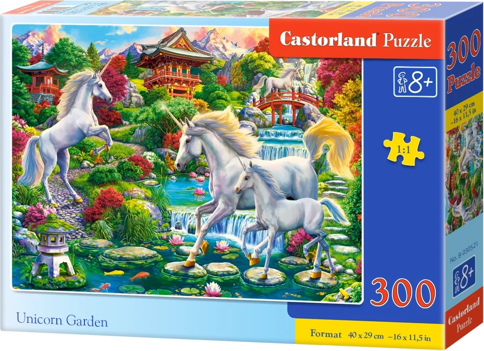 Castorland Jednorožec v zahradě 300 dílků