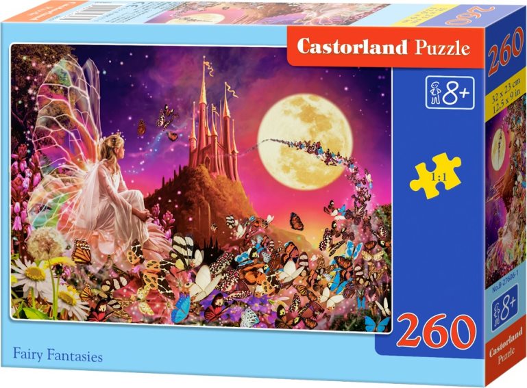 CASTORLAND Puzzle Vílí fantazie 260 dílků