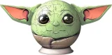 RAVENSBURGER 3D Puzzleball Star Wars: The Mandalorian Grogu s ušima 77 dílků