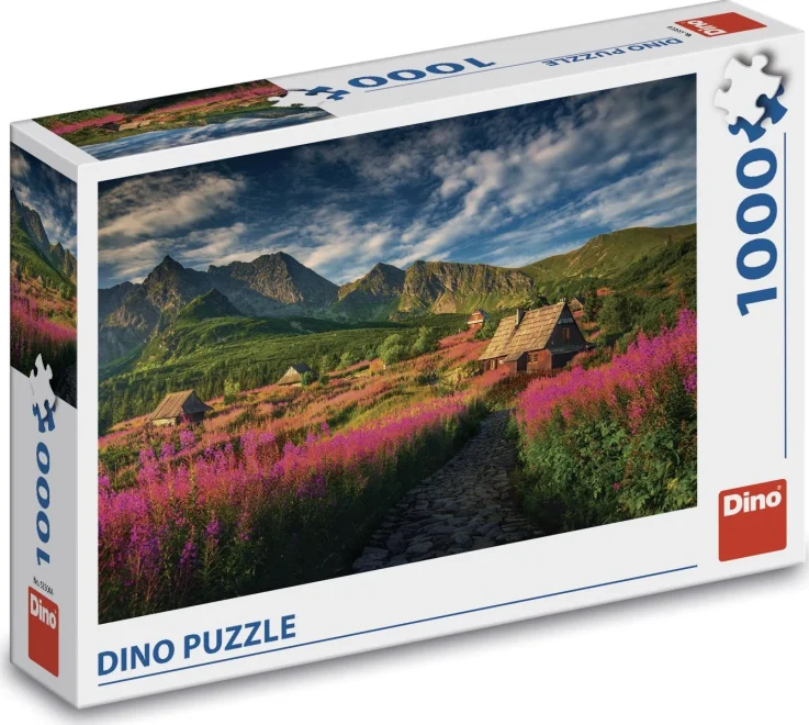DINO Puzzle Gasienicovo údolí 1000 dílků