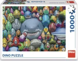 DINO Puzzle Barevné rybičky 1000 dílků