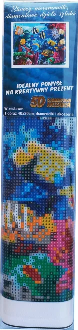 NORIMPEX Diamantové malování Podvodní svět 40x30cm