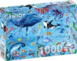 Enjoy Puzzle Hluboké modré moře 1000 dílků