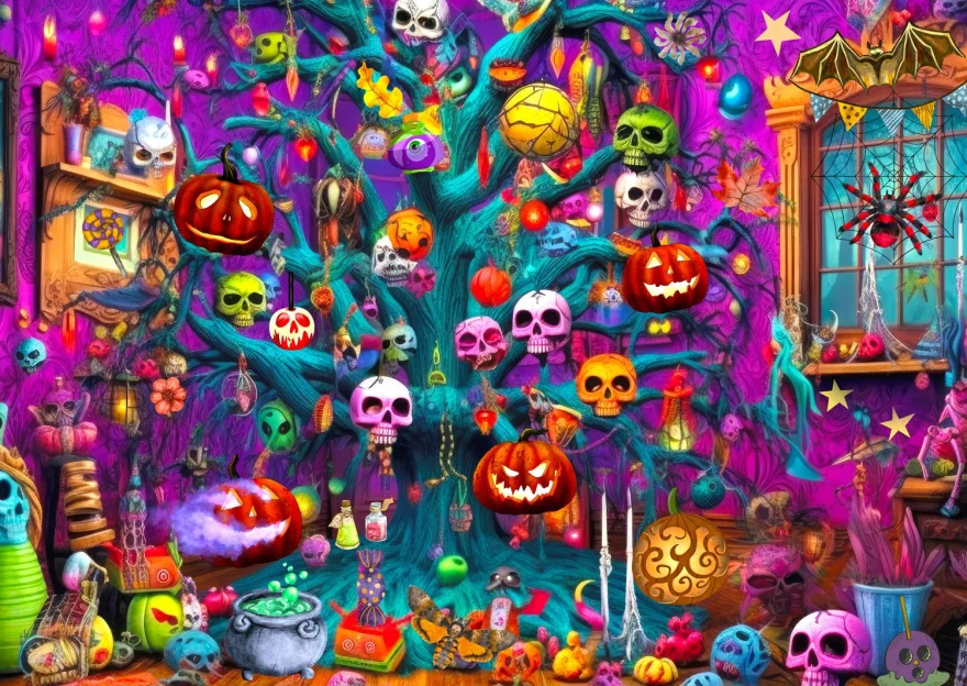 Enjoy Puzzle Panství nočních můr 1000 dílků