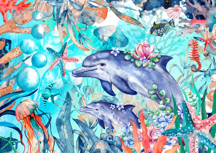 Puzzle Děláme vlny 1000 dílků