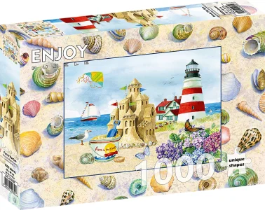 Puzzle Zábava na sluníčku 1000 dílků