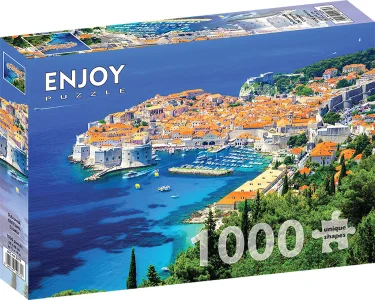 Puzzle Staré město Dubrovník, Chorvatsko 1000 dílků
